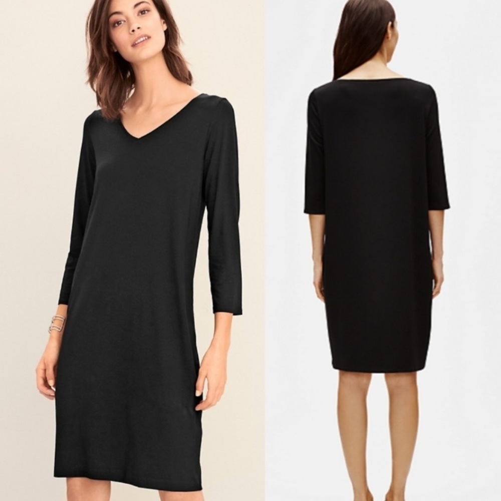 Eileen Fisher | Viscose Jersey Dress